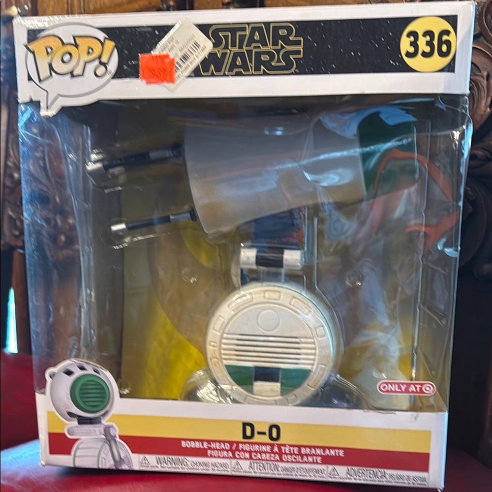 Target exclusive Star Wars 10”D-O 336 new in box! Disney AND Lucasfilm Ltd. Pop!
